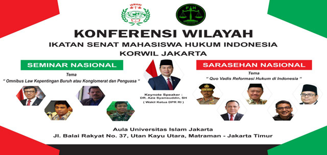 FH Uniat Siap Sukseskan Konferwil Ismahi Jakarta